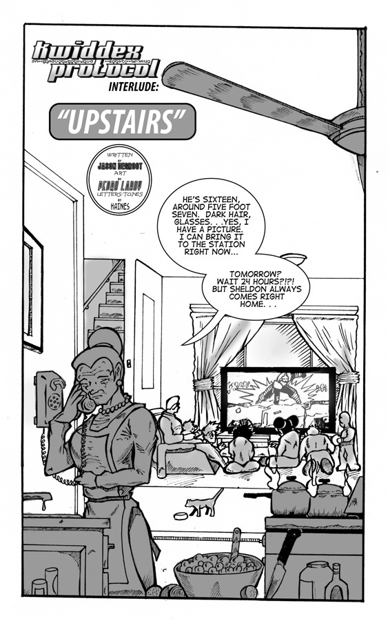 Kwiddex Protocol #5 interlude, page 1