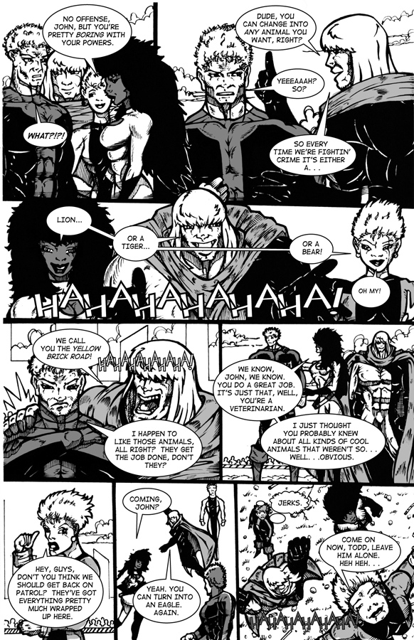 Manimal Instincts, page 3
