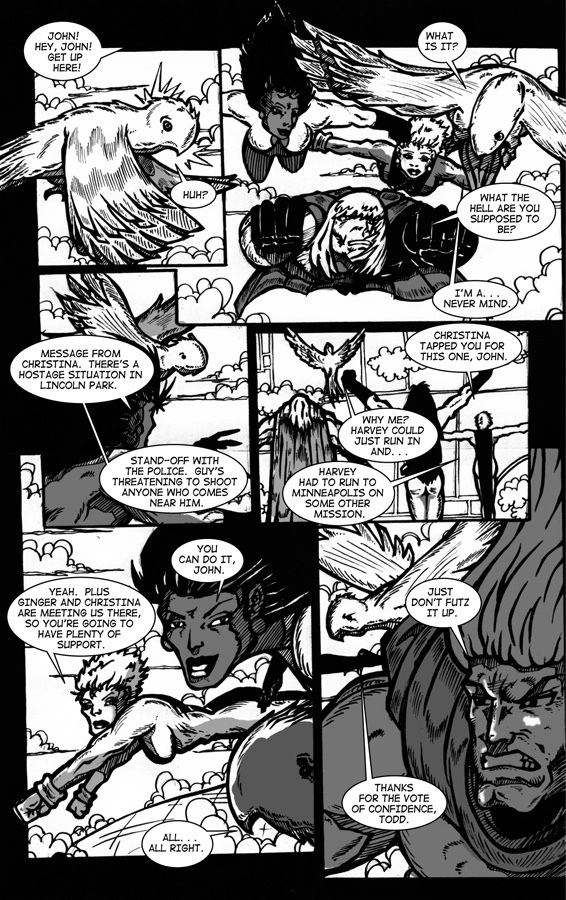 Manimal Instincts, page 5